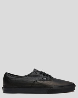 U authentic deals leather black vans