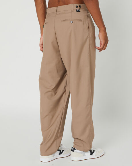 LIGHT BROWN MENS CLOTHING STUSSY PANTS - ST021601BROWN
