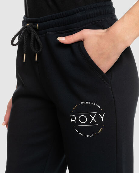ANTHRACITE WOMENS CLOTHING ROXY PANTS - ERJFB03379-KVJ0
