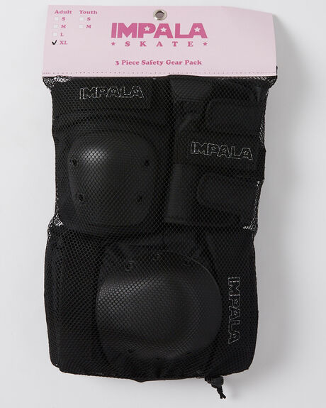 BLACK SKATE ACCESSORIES IMPALA PROTECTION - IMPRPADSBLACK
