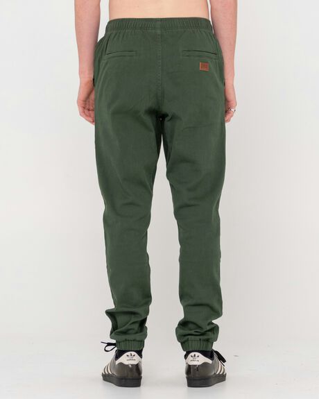 GREEN MENS CLOTHING RUSTY PANTS - W24-PAM0690-SMY-30