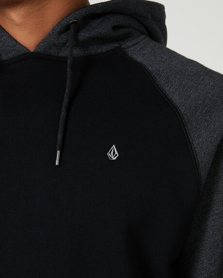 BLACK MENS CLOTHING VOLCOM HOODIES - A4132216BLK