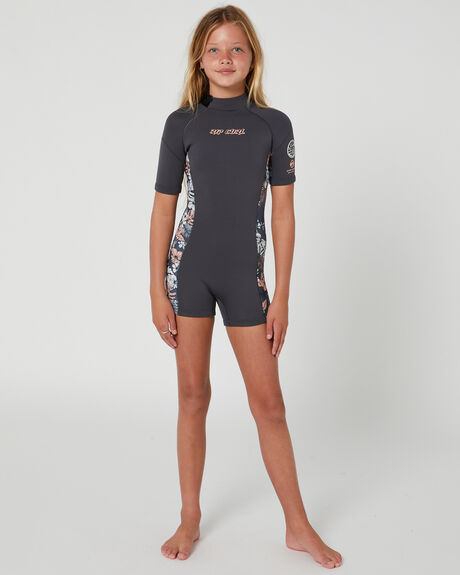 CHARCOAL SURF KIDS RIP CURL SPRINGSUITS - 112GSP8059