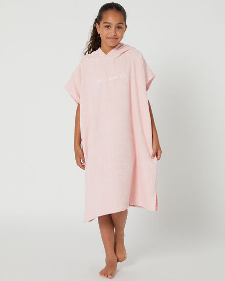 PINK KIDS GIRLS SWELL TOWELS - S62211611PNK