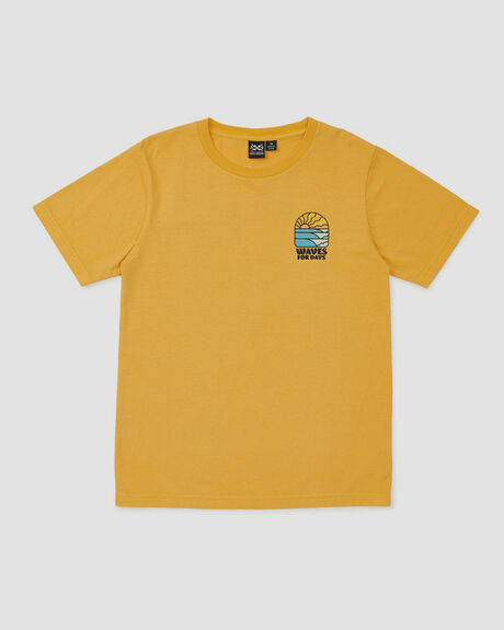 YELLOW KIDS BOYS ALPHABET SOUP TOPS - AS-KTC8732K-4