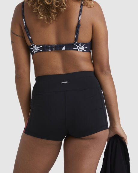 BLACK WOMENS SWIMWEAR BILLABONG BIKINI BOTTOMS - UBJX400426-BLK