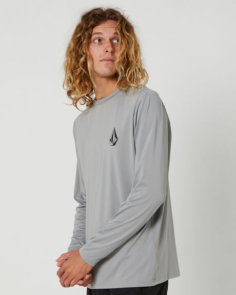 GREY SURF MENS VOLCOM RASHVESTS - A9302300GRY