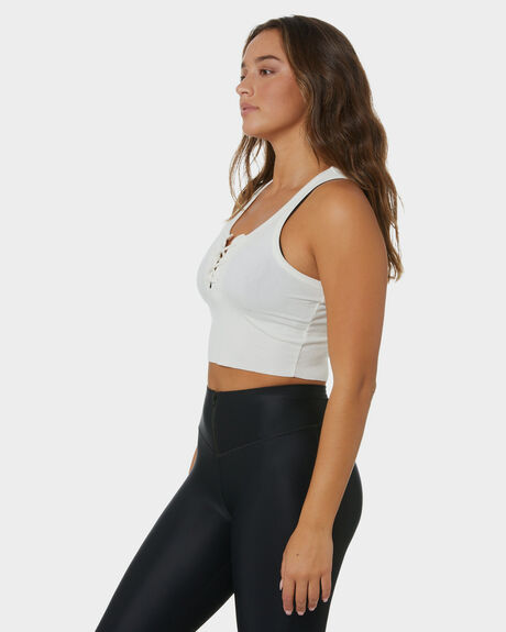 IVORY WOMENS ACTIVEWEAR FIRST BASE TOPS - FB181583I-0