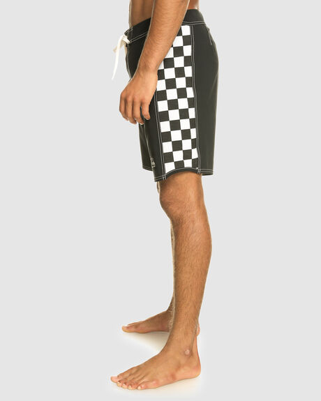 BLACK MENS CLOTHING QUIKSILVER BOARDSHORTS - EQYBS04766-KVJ0