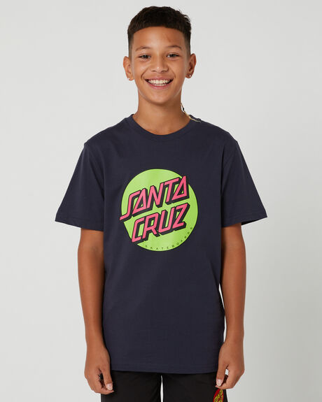 NAVY KIDS BOYS SANTA CRUZ TOPS - SB123-SS16NAV