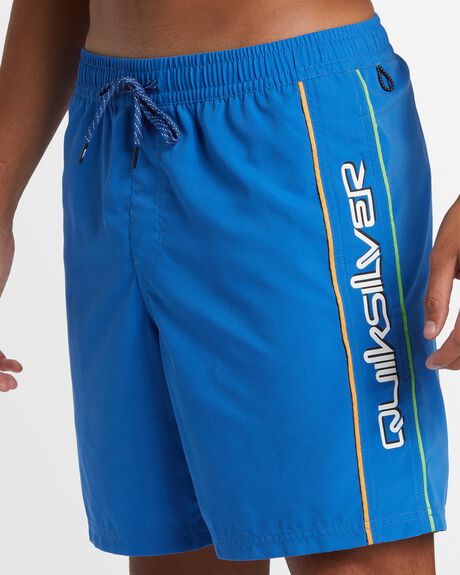 NEBULAS BLUE MENS CLOTHING QUIKSILVER BOARDSHORTS - AQYJV03140-BQV0