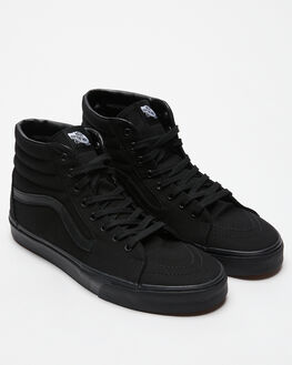 Black vans on sale high tops mens