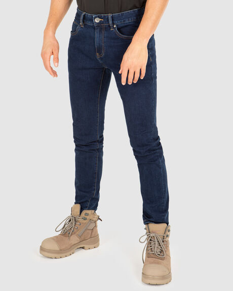 INDIGO MENS CLOTHING UNIT JEANS - 223118001-INDIG