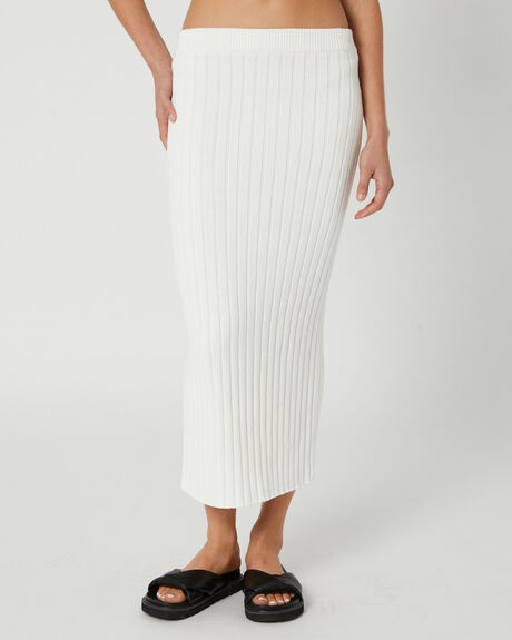 WINTER WHITE WOMENS CLOTHING THE HIDDEN WAY SKIRTS - H8233193WHT