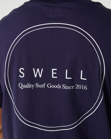 NAVY MENS CLOTHING SWELL T-SHIRTS + SINGLETS - SWMS24161NVY