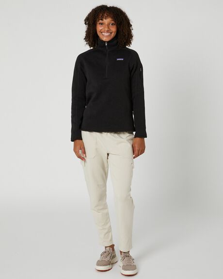 BLACK WOMENS CLOTHING PATAGONIA JUMPERS - 25618-BLK-XS