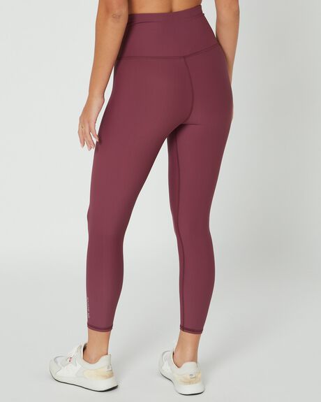 WINE WOMENS ACTIVEWEAR DK ACTIVE LEGGINGS + PANTS - DK11-018-WNE-XS
