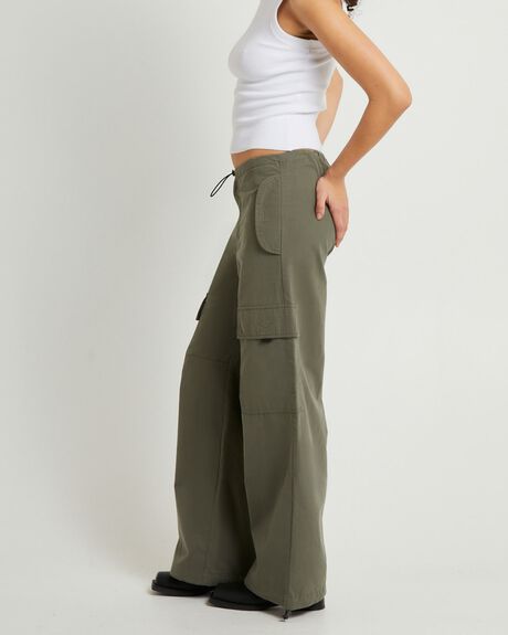VINTAGE ARMY WOMENS CLOTHING INSIGHT PANTS - INWS25337-GRN-XXS
