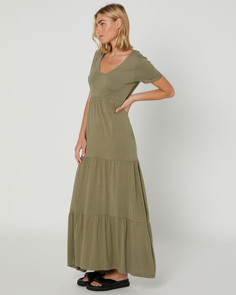 KHAKI WOMENS CLOTHING SILENT THEORY DRESSES - 60X5073KHK