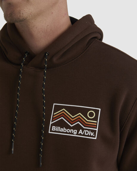 CACAO MENS CLOTHING BILLABONG HOODIES - UBYFT00230-CAO