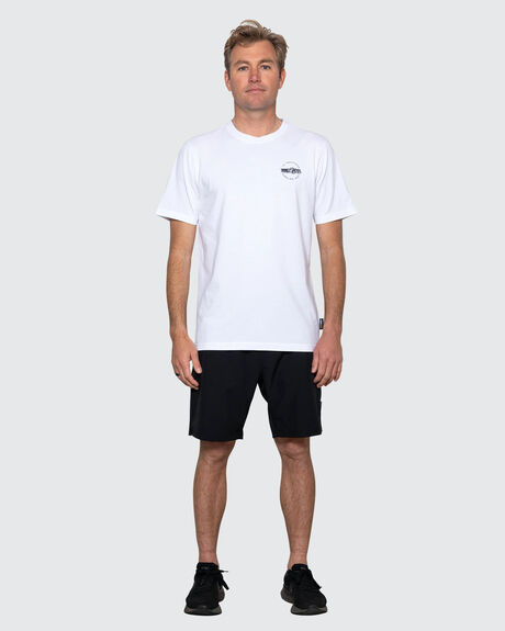 WHITE MENS CLOTHING JS INDUSTRIES GRAPHIC TEES - JSCBT2