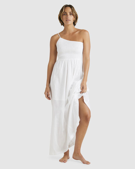 WHITE WOMENS CLOTHING BILLABONG DRESSES - UBJWD00406-WHT