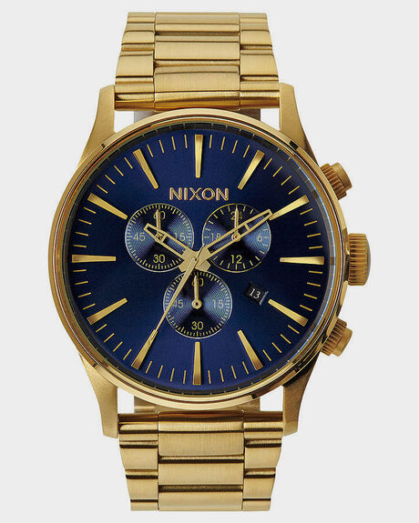 GOLD BLUE SUNRAY MENS ACCESSORIES NIXON WATCHES - A3861922