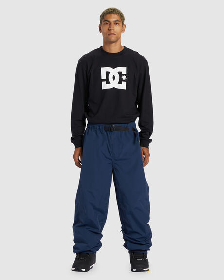 DRESS BLUES SNOW MENS DC SHOES SNOW PANTS - ADYTP03041-BTK0