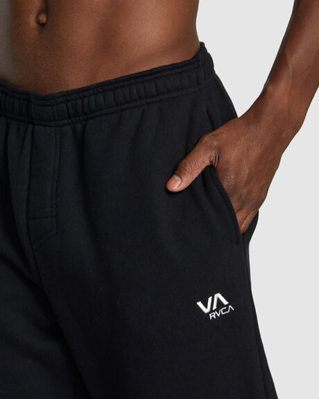 BLACK MENS CLOTHING RVCA PANTS - AVYNP00211-BLK