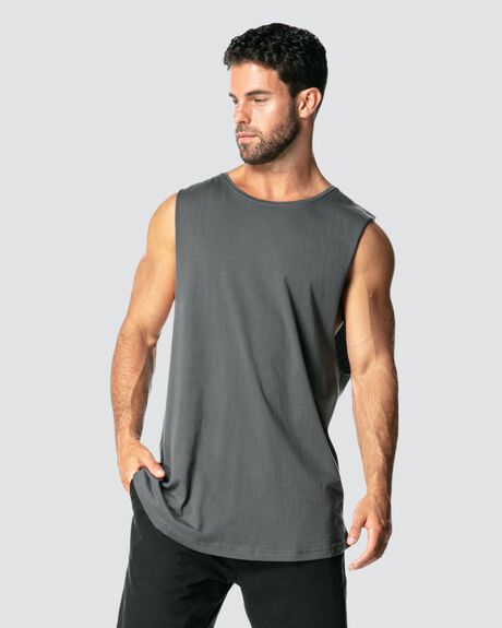 CHARCOAL MENS CLOTHING ONEBYONE SINGLETS + TANKS - OBO-1071-S