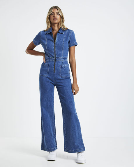 BLUEBLUE DUSK WOMENS CLOTHING INSIGHT PLAYSUITS + OVERALLS - 48392700026