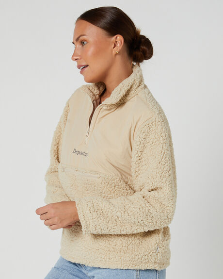 OATMEAL MARLE WOMENS CLOTHING DEPACTUS JUMPERS - DEWW24305.OAT