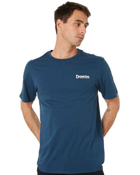 INDIGO MENS CLOTHING DEPACTUS GRAPHIC TEES - D5213003IND