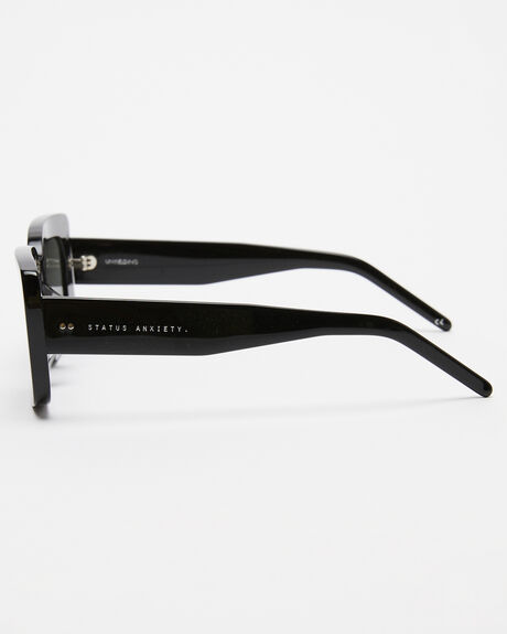 BLACK WOMENS ACCESSORIES STATUS ANXIETY SUNGLASSES - SA9911
