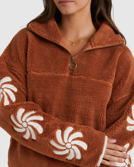 SUNBURNT WOMENS CLOTHING BILLABONG JUMPERS - UBJFT00217-URT