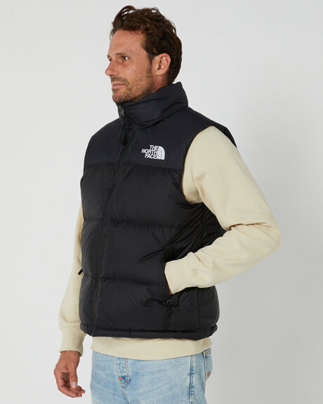 RECYCLED TNF BLACK MENS CLOTHING THE NORTH FACE COATS + JACKETS - NF0A3JQQLE4