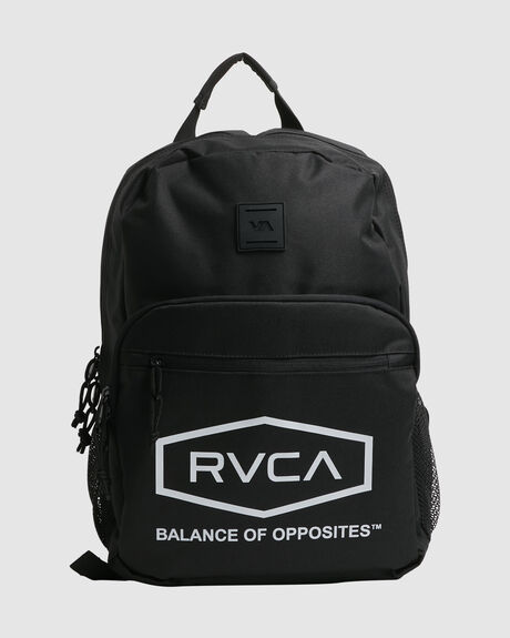 BLACK MENS ACCESSORIES RVCA BAGS + BACKPACKS - UVYBP00102-BLK