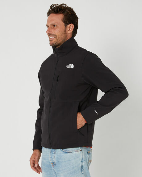 TNF BLACK MENS CLOTHING THE NORTH FACE JACKETS - NF0A4R2AJK3