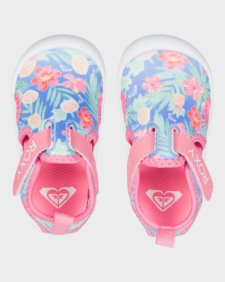 BLUE MIST KIDS GIRLS ROXY SNEAKERS - AROS600012-BM5