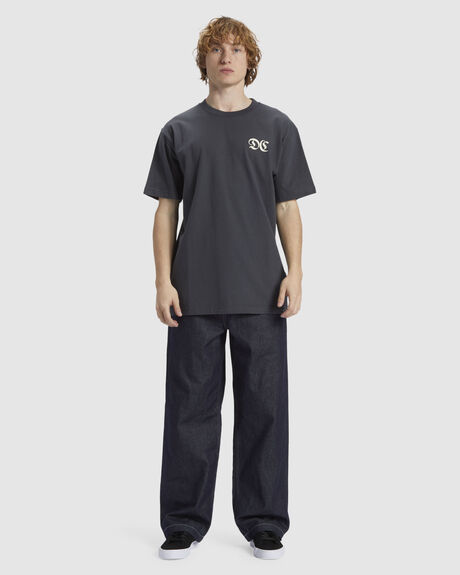 EBONY MENS CLOTHING DC SHOES T-SHIRTS + SINGLETS - ADYZT05368-KSD0