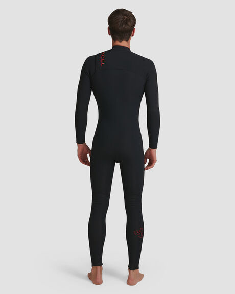 BLACK SURF MENS XCEL STEAMERS - XL-MN43Z2L9-BLK