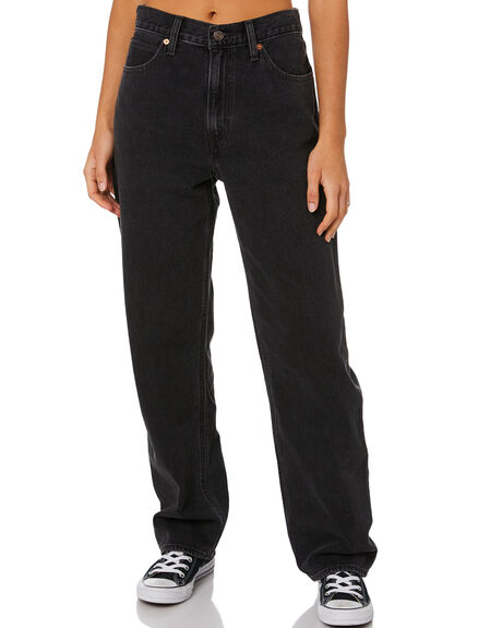 levis black dad jeans