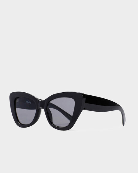 BLACK WOMENS ACCESSORIES REALITY EYEWEAR SUNGLASSES - REA-MUL-BLK