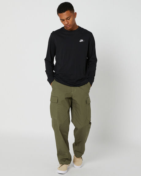 BLACK MENS CLOTHING NIKE GRAPHIC TEES - AR5193-010