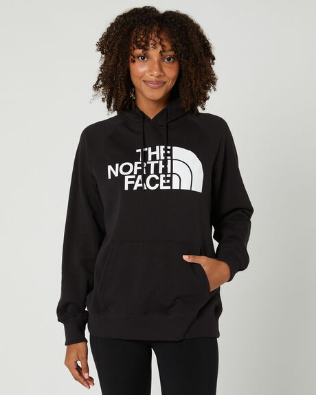 TNF BLACK WHITE WOMENS CLOTHING THE NORTH FACE JUMPERS + HOODIES - NF0A4M4MKY4