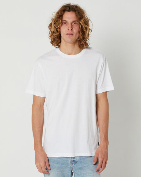 WHITE MENS CLOTHING SWELL T-SHIRTS + SINGLETS - SWMS23203WHT