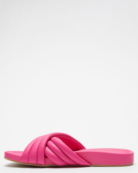 ORCHID WOMENS FOOTWEAR ROLLIE SLIDES - SCOO457PNK