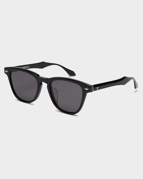GLOSS BLACK MENS ACCESSORIES VALLEY SUNGLASSES - S0532GBLK