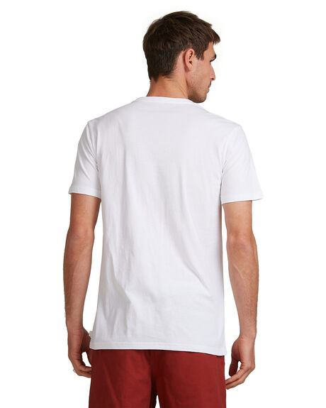 WHITE MENS CLOTHING QUIKSILVER GRAPHIC TEES - EQYZT06064-WBB0