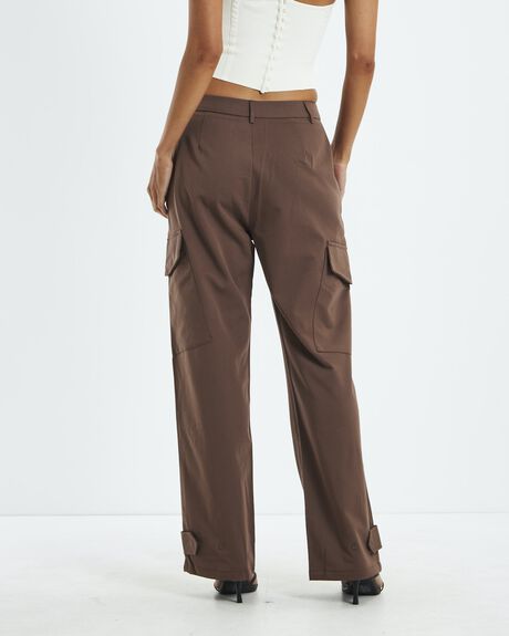 BROWN WOMENS CLOTHING ALICE IN THE EVE PANTS - 52299700026